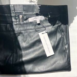 NEW Vegan Leather Pencil Skirt